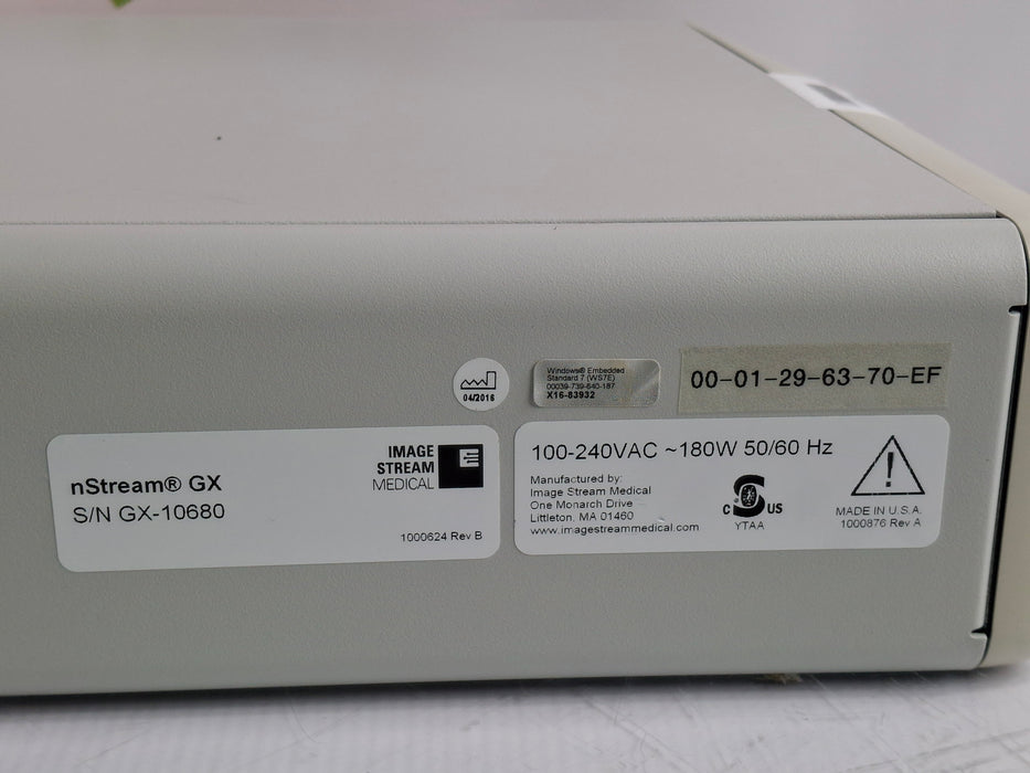 Image Stream Medical nStream GX HD HD/SD Video Recording and Image Capture