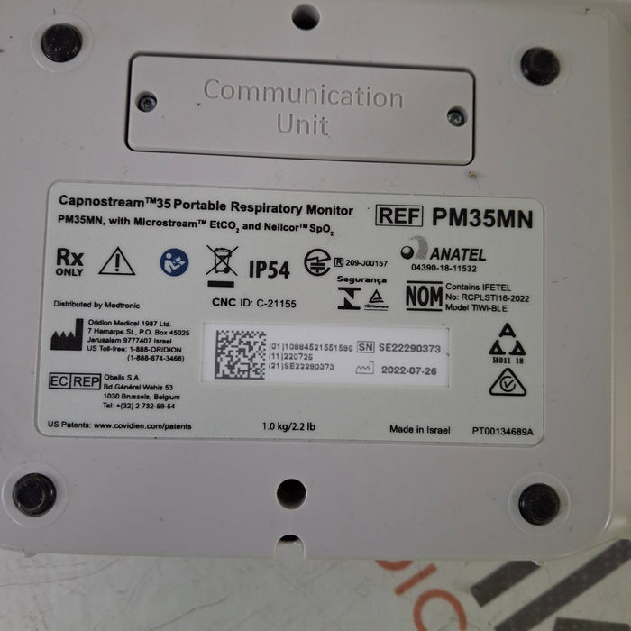 Medtronic Capnostream 35 Portable Respiratory Monitor
