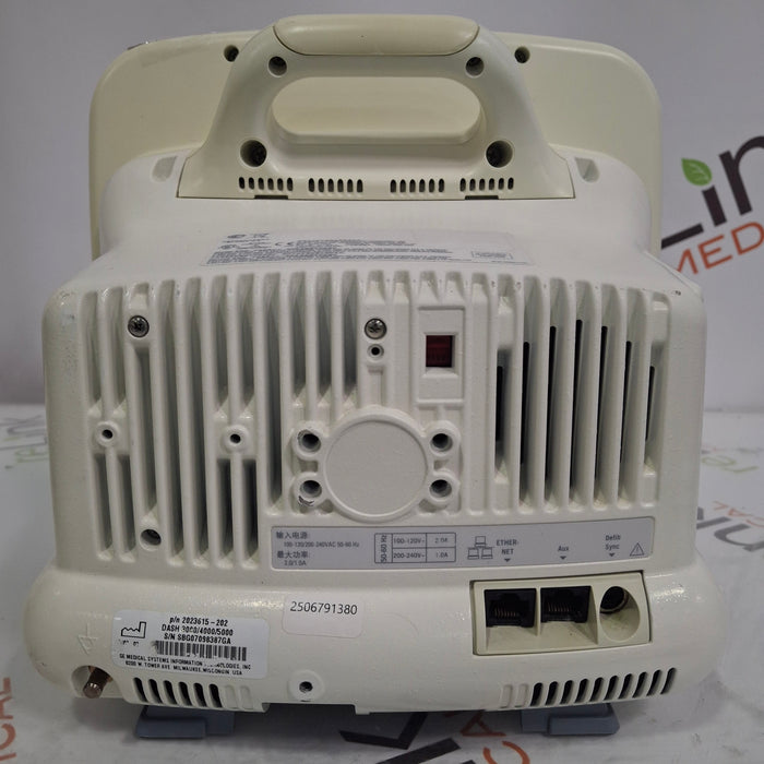 GE Healthcare Dash 4000 - Masimo SpO2 Patient Monitor