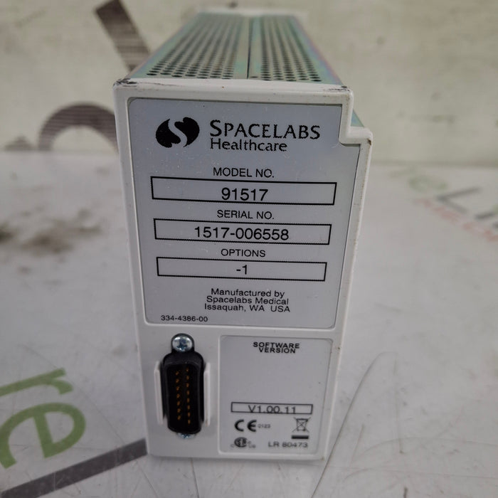 Spacelabs Healthcare Ultraview SL 91517 Multigas Analyzer