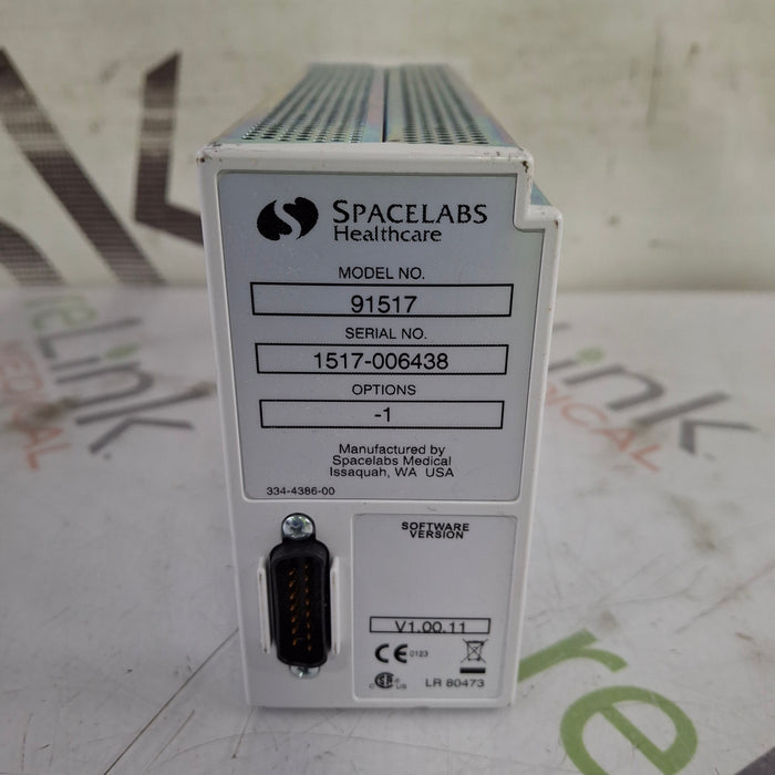 Spacelabs Healthcare Ultraview SL 91517 Multigas Analyzer