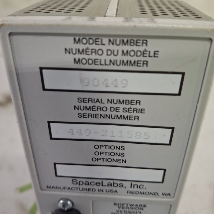 Spacelabs Healthcare 90449 Thermal Printer Recorder Module