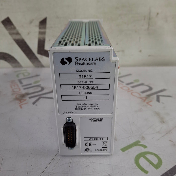 Spacelabs Healthcare Ultraview SL 91517 Multigas Analyzer