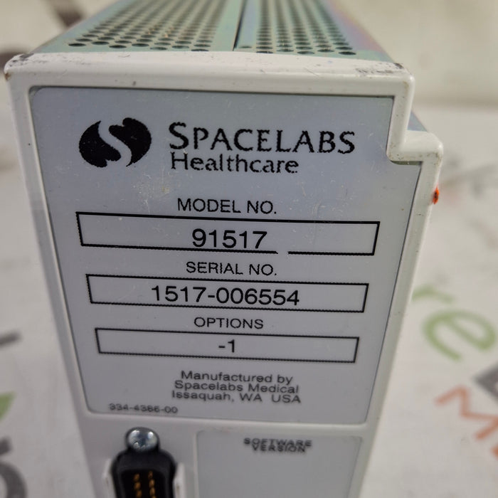 Spacelabs Healthcare Ultraview SL 91517 Multigas Analyzer