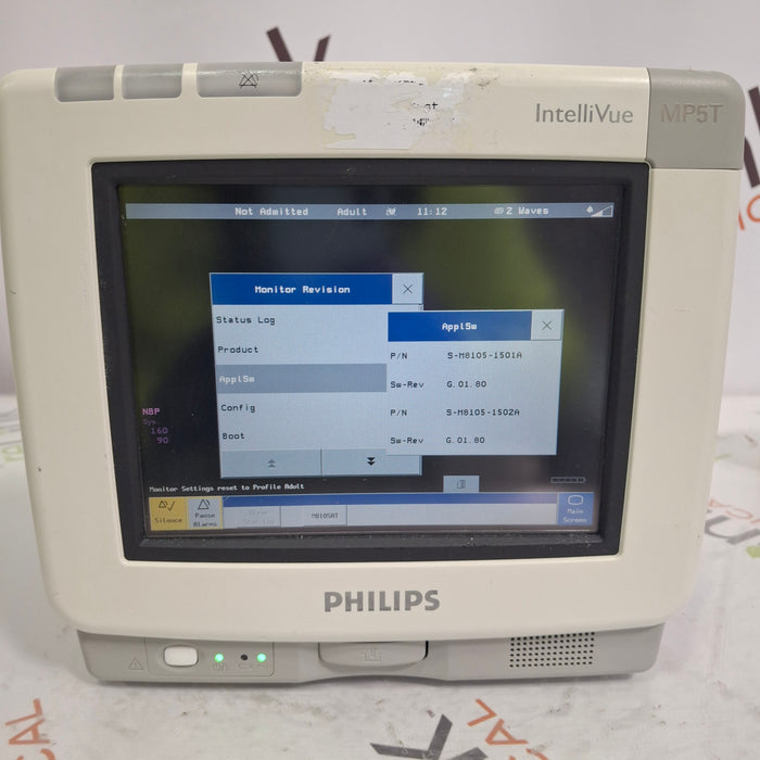 Philips IntelliVue MP5T Patient Monitor