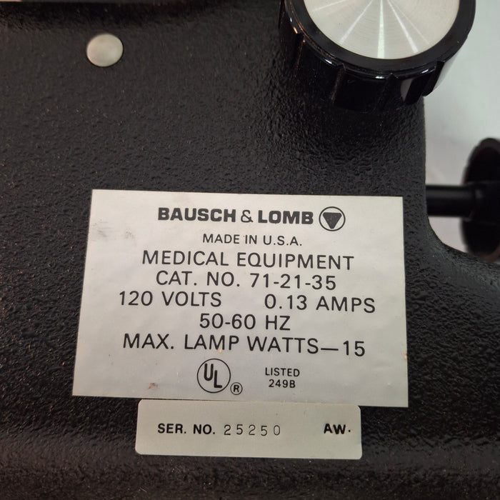 Bausch and Lomb 71-21-35 Keratometer