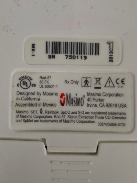 Masimo Rad-57 Pulse CO-Oximeter