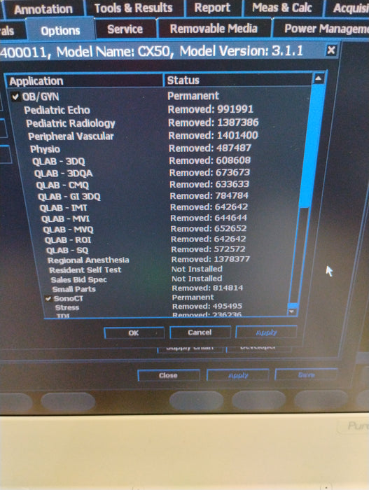 Philips CX50 Ultrasound