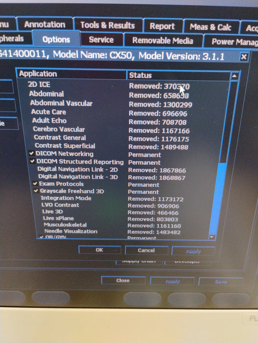 Philips CX50 Ultrasound