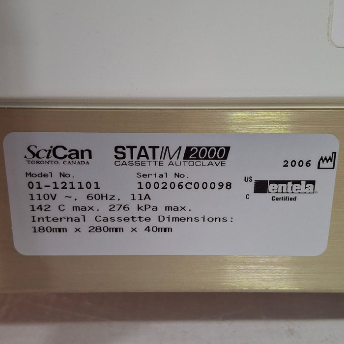 SciCan Statim 2000 Autoclave