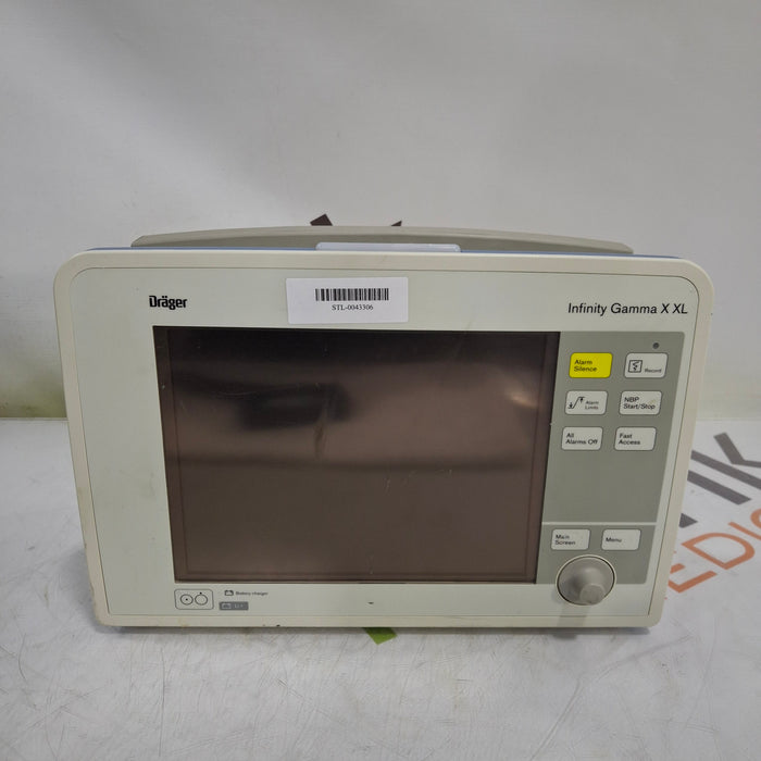 Draeger Medical Infinity Gamma X XL Patient Monitor