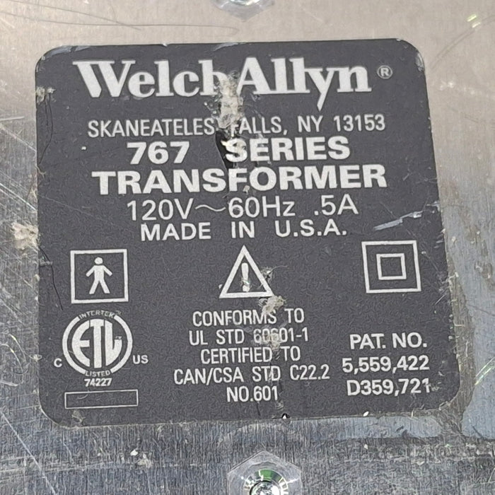 Welch Allyn 767 Transformer Otoscope Ophthalmoscope