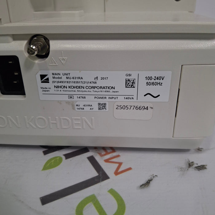 Nihon Kohden Life Scope BSM-6301A Patient Monitor