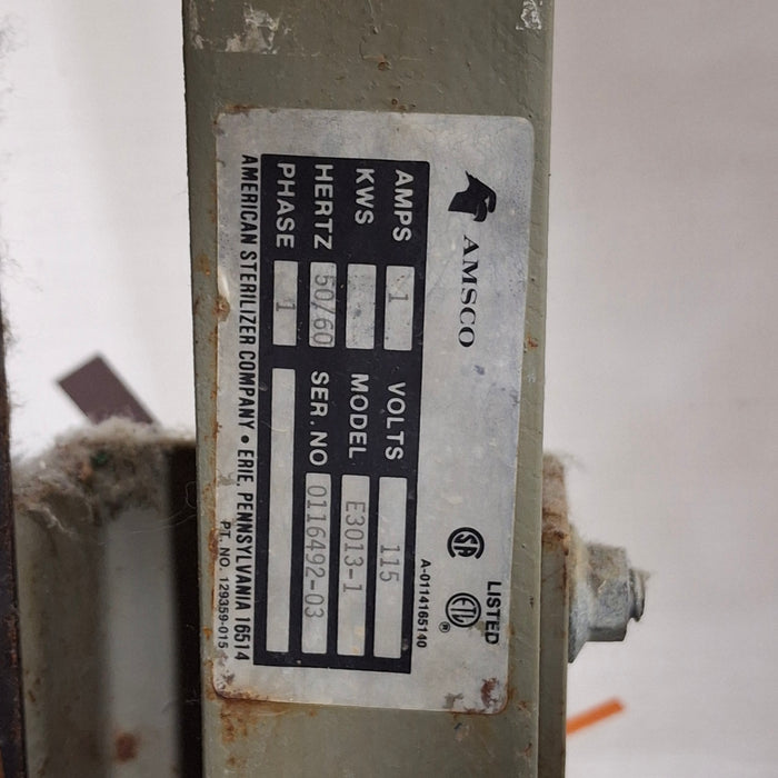 Steris Amsco Model 3013 Steam Sterilizer