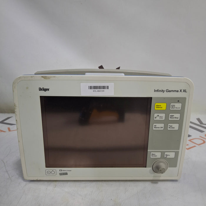 Draeger Medical Infinity Gamma X XL Patient Monitor