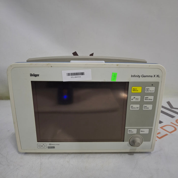 Draeger Medical Infinity Gamma X XL Patient Monitor