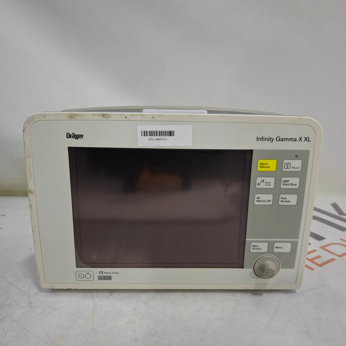 Draeger Medical Infinity Gamma X XL Patient Monitor