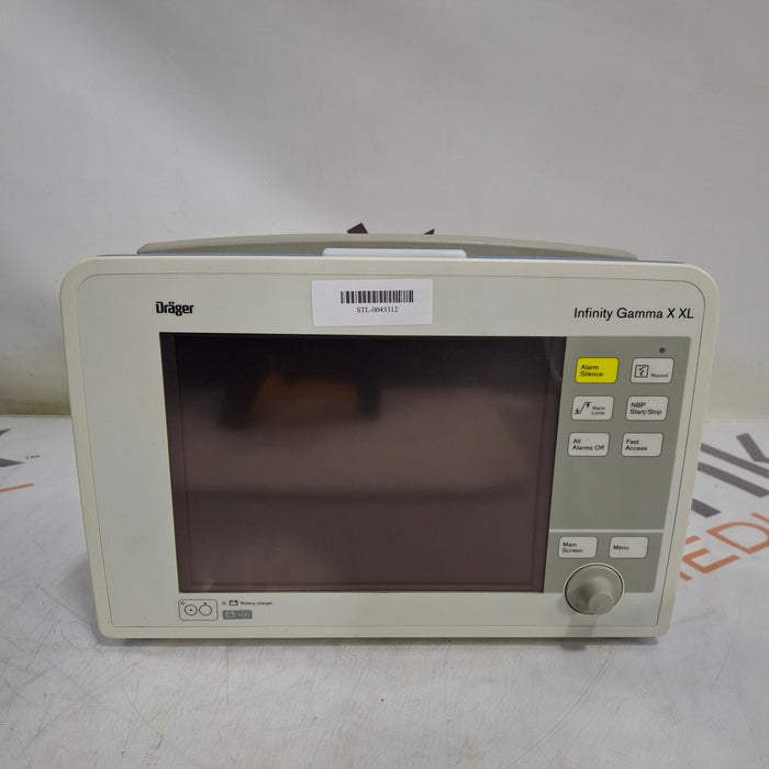 Draeger Medical Infinity Gamma X XL Patient Monitor