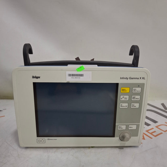 Draeger Medical Infinity Gamma X XL Patient Monitor