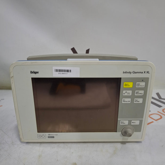 Draeger Medical Infinity Gamma X XL Patient Monitor