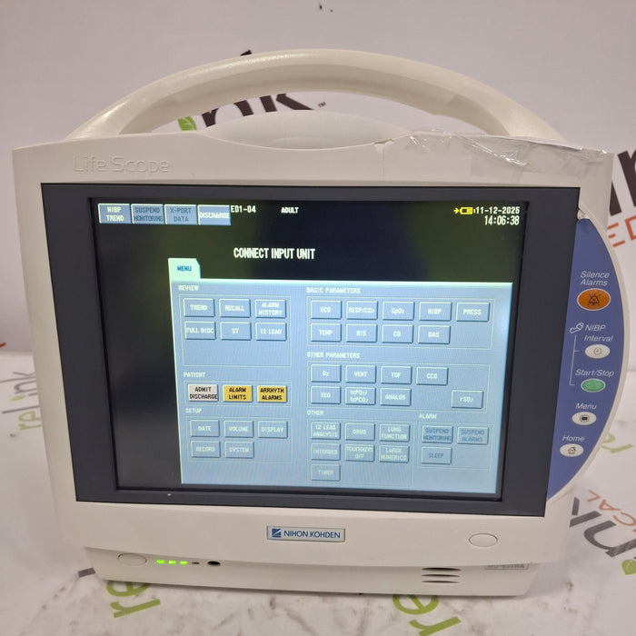 Nihon Kohden Life Scope BSM-6301A Patient Monitor