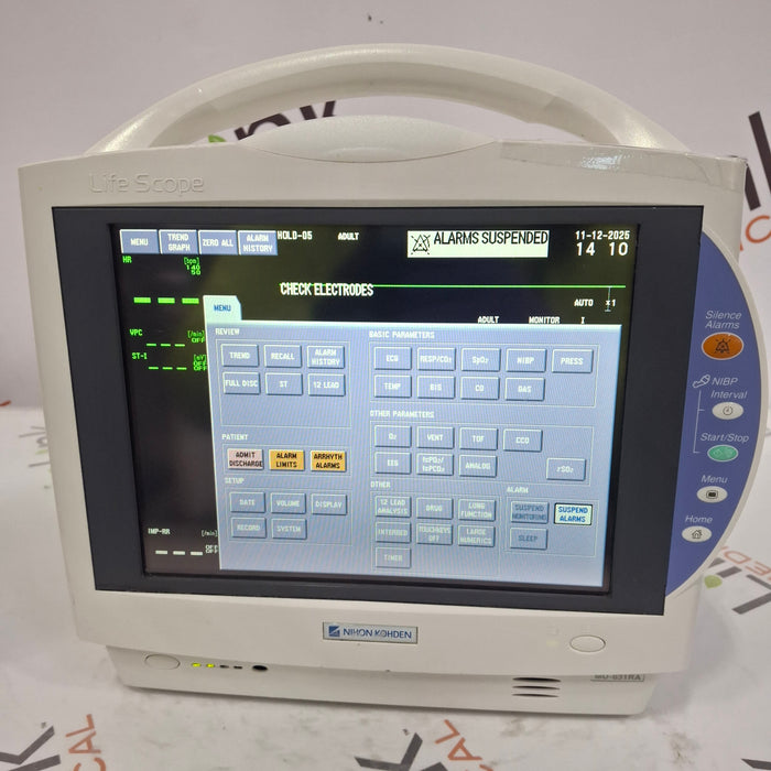 Nihon Kohden Life Scope BSM-6301A Patient Monitor