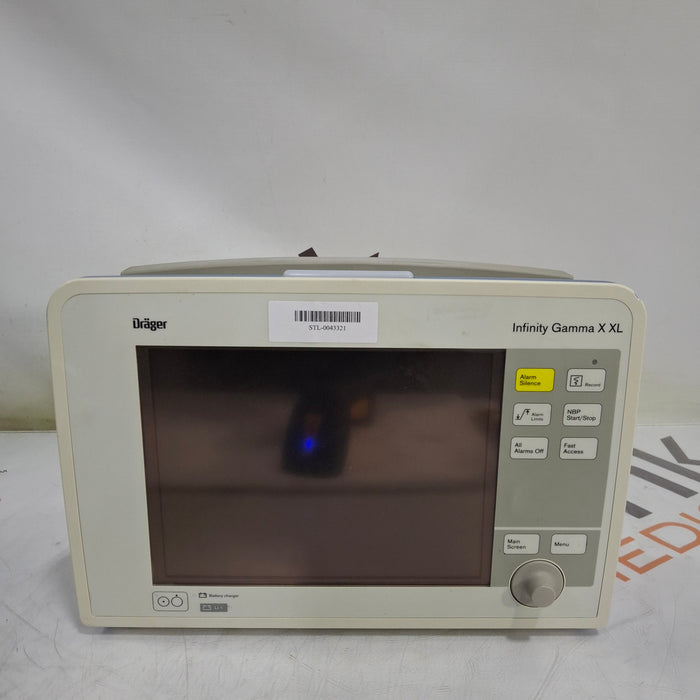Draeger Medical Infinity Gamma X XL Patient Monitor
