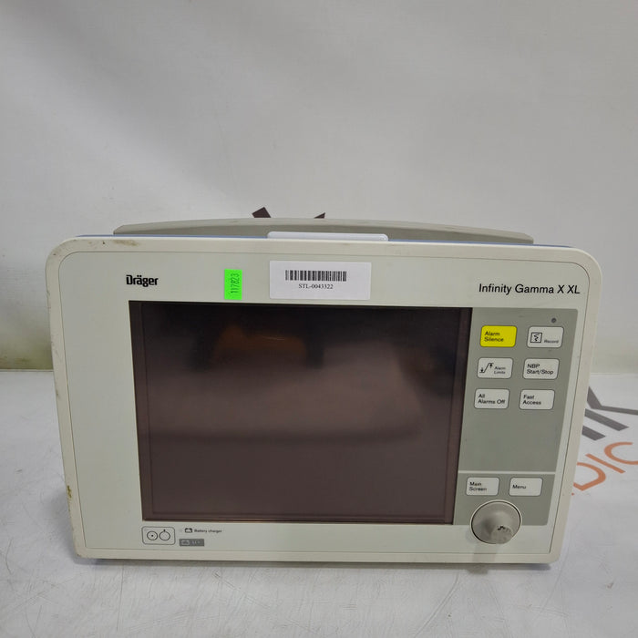 Draeger Medical Infinity Gamma X XL Patient Monitor