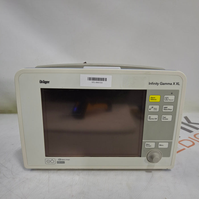Draeger Medical Infinity Gamma X XL Patient Monitor