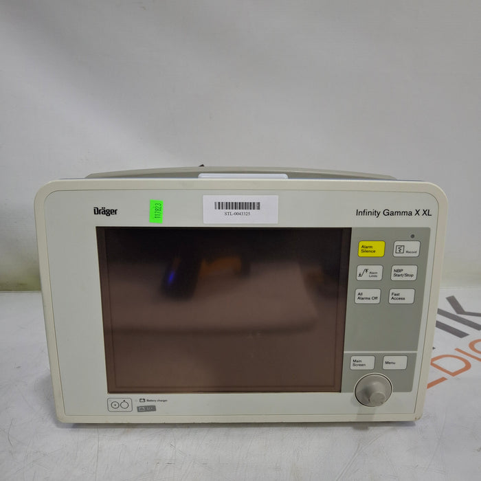 Draeger Medical Infinity Gamma X XL Patient Monitor