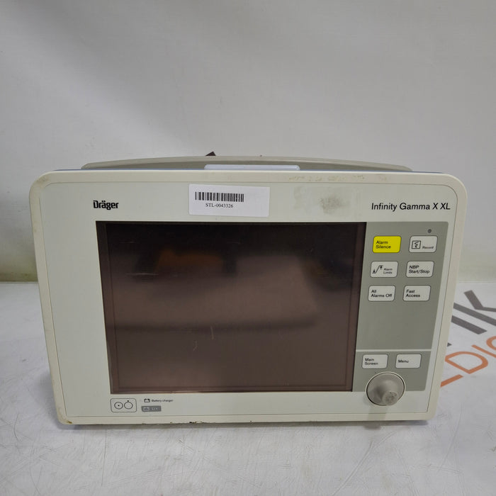 Draeger Medical Infinity Gamma X XL Patient Monitor