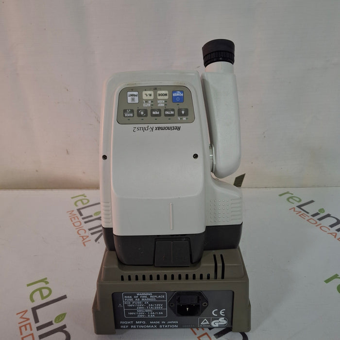 Nikon Righton Retinomax K-Plus 2 Handheld Keratometer / Refractometer