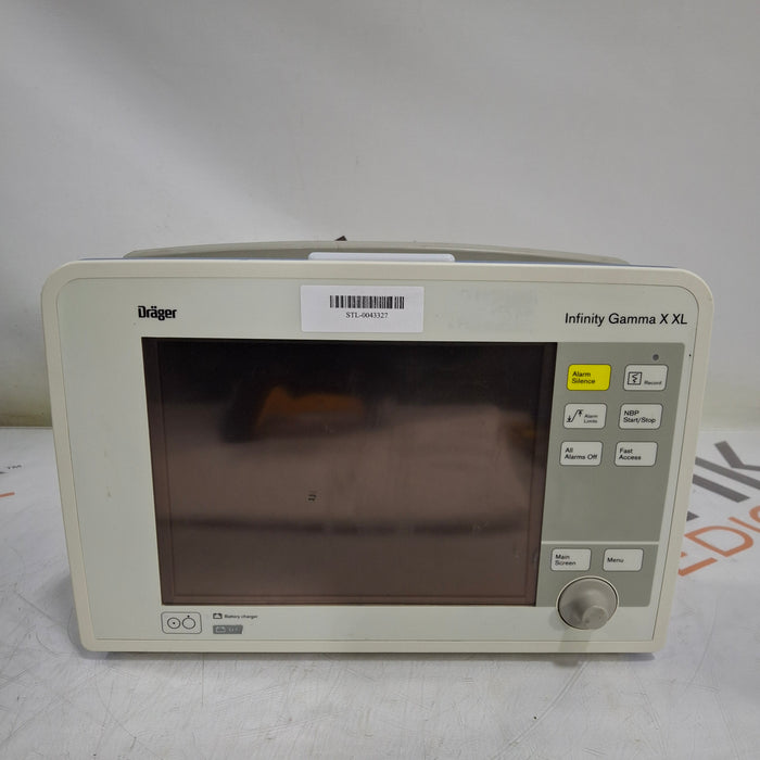 Draeger Medical Infinity Gamma X XL Patient Monitor