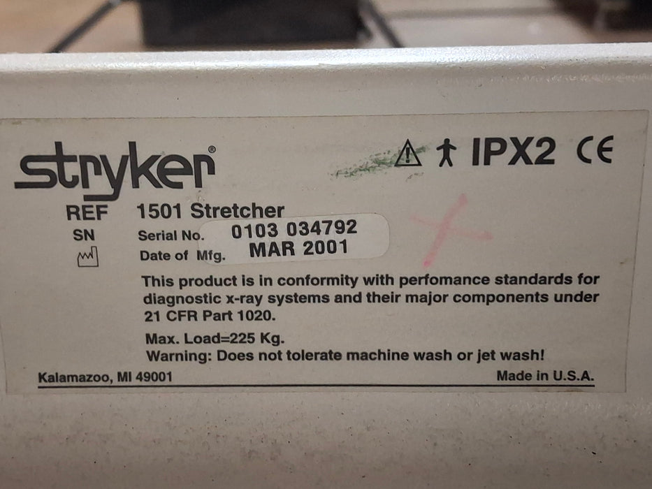Stryker 1501 Stretcher