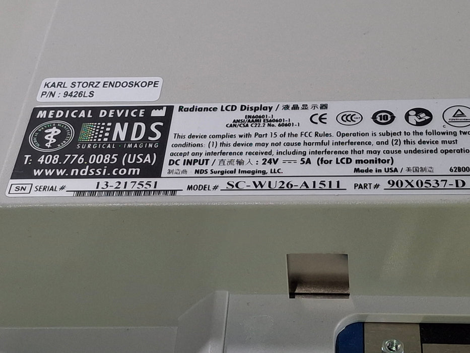 Karl Storz 26" LED HD Surgical Display