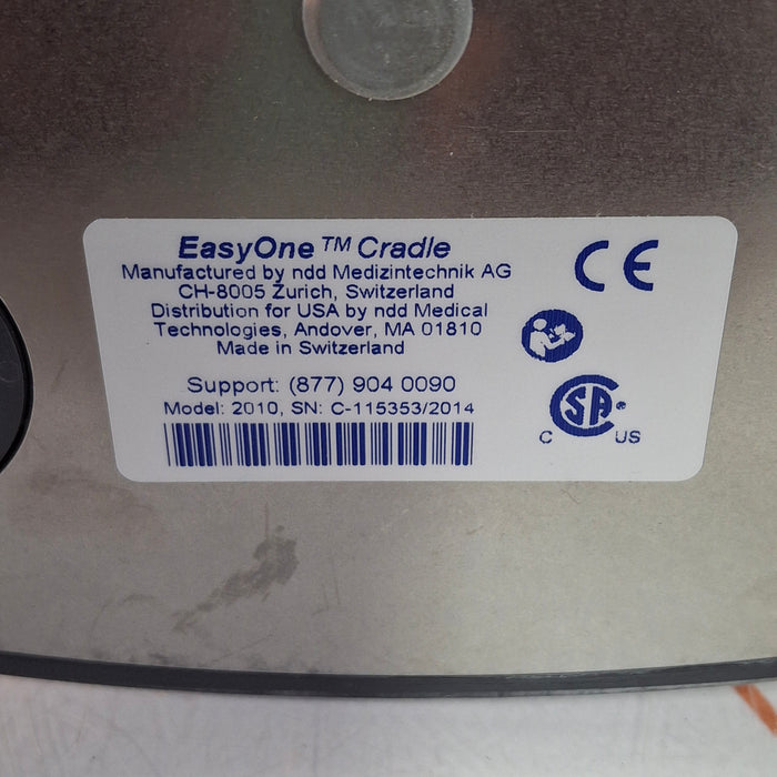 NDD Medical Technologies Inc EasyOne Plus 2001 Diagnostic Spirometry System