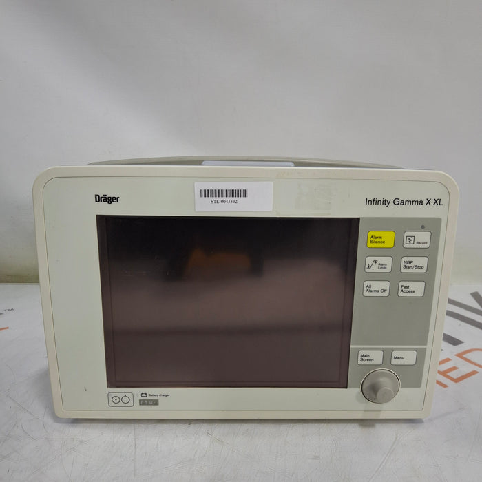 Draeger Medical Infinity Gamma X XL Patient Monitor