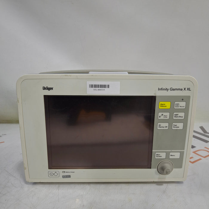 Draeger Medical Infinity Gamma X XL Patient Monitor