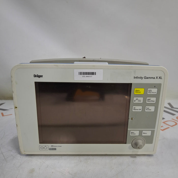 Draeger Medical Infinity Gamma X XL Patient Monitor
