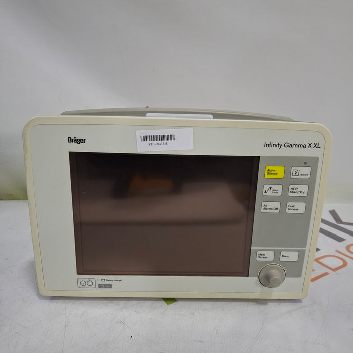 Draeger Medical Infinity Gamma X XL Patient Monitor