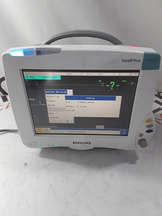 Philips IntelliVue MP40 Patient Monitor
