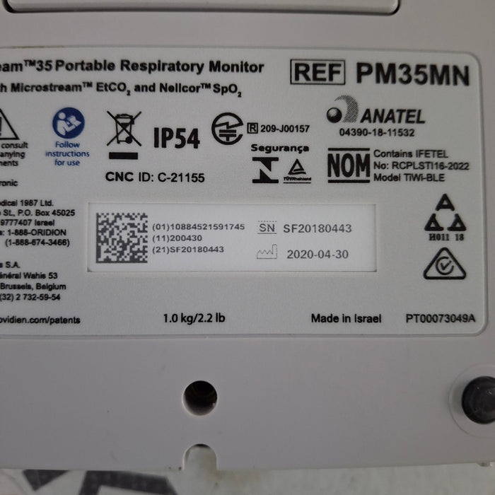 Medtronic Capnostream 35 Portable Respiratory Monitor