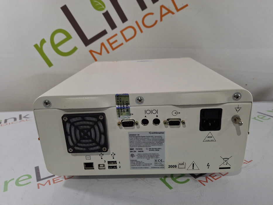 Smith & Nephew Dyonics 25 Fluid Management System Control Unit