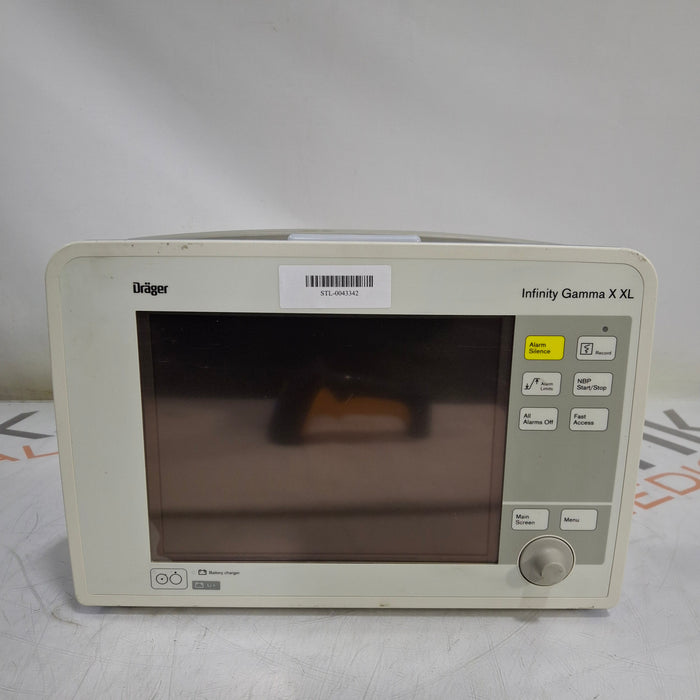 Draeger Medical Infinity Gamma X XL Patient Monitor