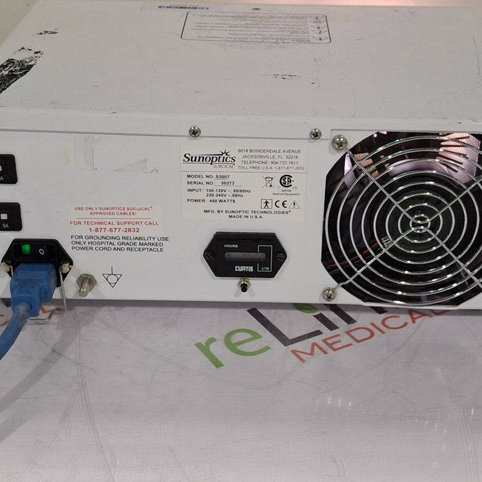 Sunoptics Surgical S300T Titan Light Source
