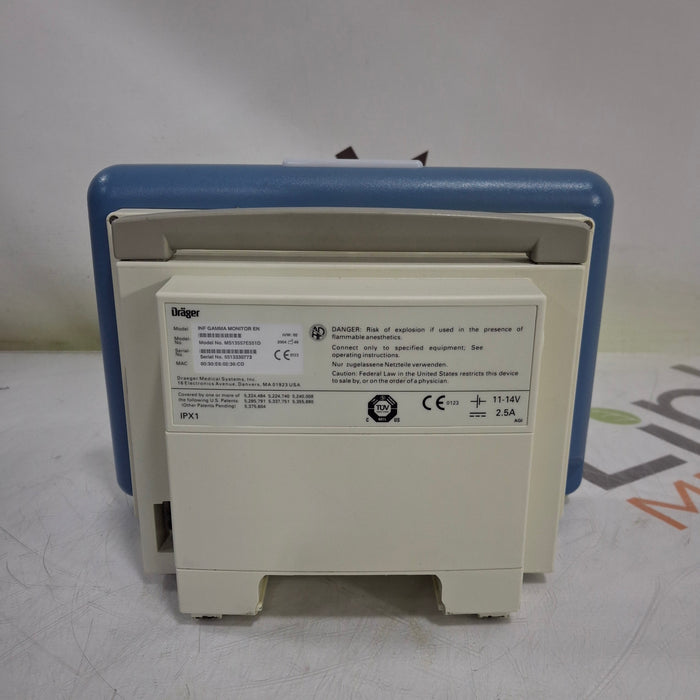 Draeger Medical Infinity Gamma Patient Monitor