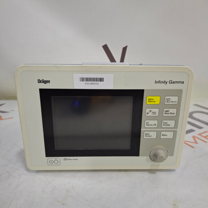 Draeger Medical Infinity Gamma Patient Monitor