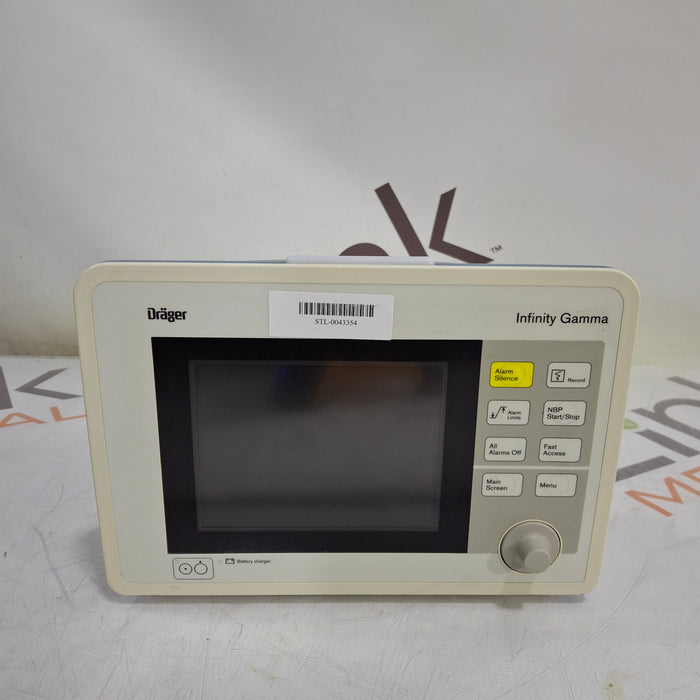 Draeger Medical Infinity Gamma Patient Monitor