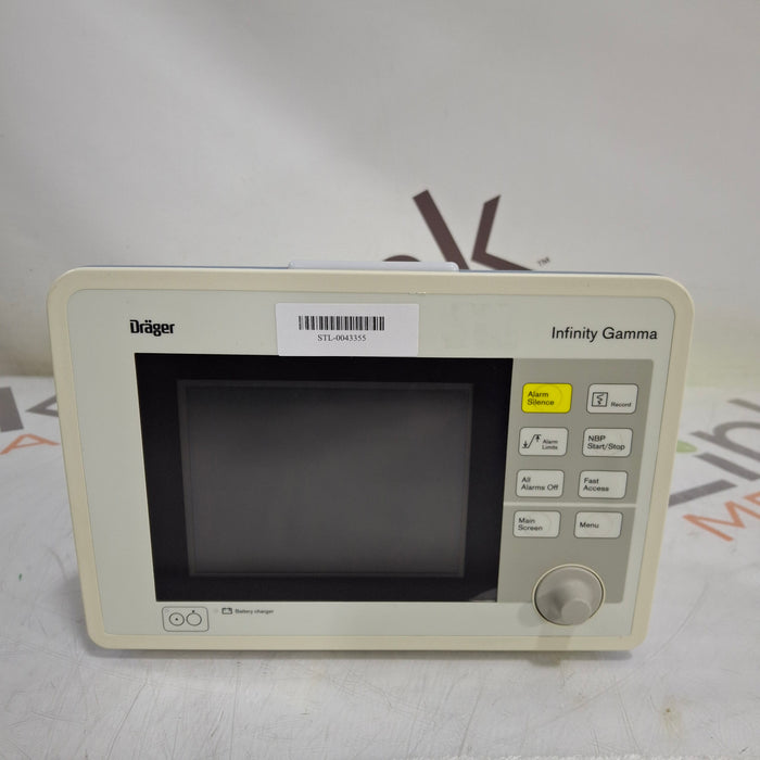Draeger Medical Infinity Gamma Patient Monitor