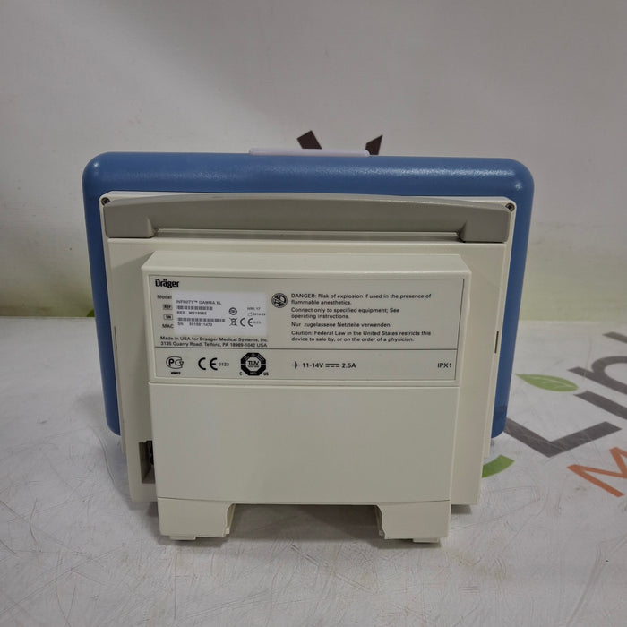 Draeger Medical Infinity Gamma XL Patient Monitor